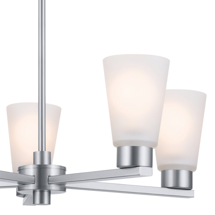 Myhouse Lighting Kichler - 52436NI - Five Light Chandelier - Stamos - Brushed Nickel