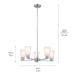 Myhouse Lighting Kichler - 52436NI - Five Light Chandelier - Stamos - Brushed Nickel