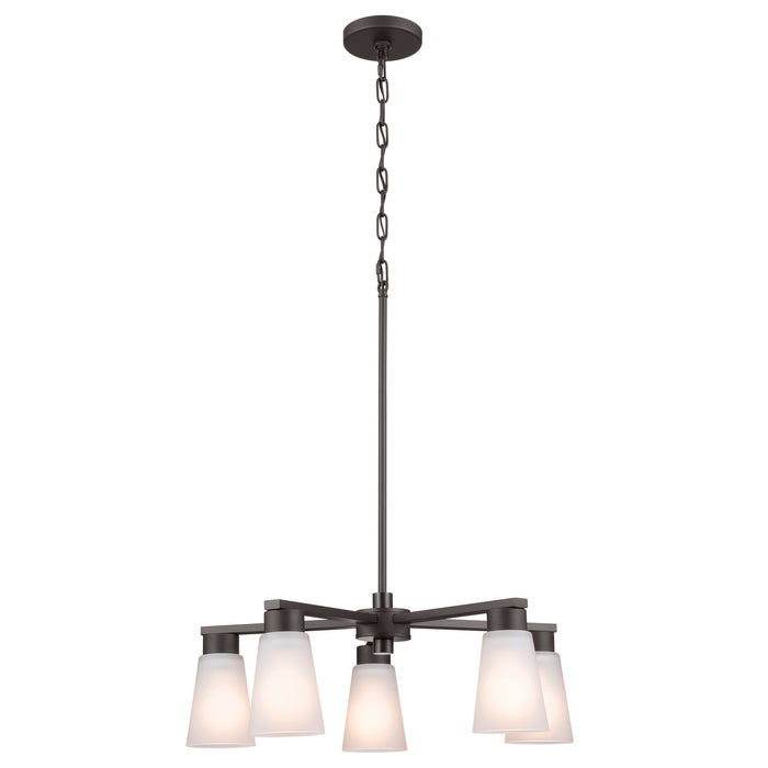 Myhouse Lighting Kichler - 52436OZ - Five Light Chandelier - Stamos - Olde Bronze