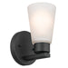 Myhouse Lighting Kichler - 52437BK - One Light Wall Sconce - Stamos - Black