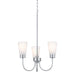 Myhouse Lighting Kichler - 52442NI - Three Light Chandelier - Erma - Brushed Nickel