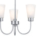 Myhouse Lighting Kichler - 52442NI - Three Light Chandelier - Erma - Brushed Nickel