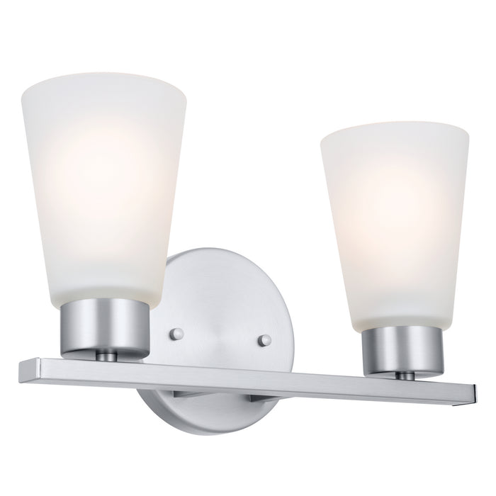 Myhouse Lighting Kichler - 55120NI - Two Light Bath - Stamos - Brushed Nickel