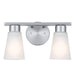 Myhouse Lighting Kichler - 55120NI - Two Light Bath - Stamos - Brushed Nickel