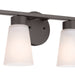 Myhouse Lighting Kichler - 55122OZ - Four Light Bath - Stamos - Olde Bronze