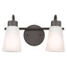 Myhouse Lighting Kichler - 55125OZ - Two Light Bath - Erma - Olde Bronze