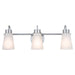 Myhouse Lighting Kichler - 55126NI - Three Light Bath - Erma - Brushed Nickel