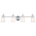 Myhouse Lighting Kichler - 55127NI - Four Light Bath - Erma - Brushed Nickel