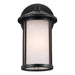 Myhouse Lighting Kichler - 59098BK - One Light Outdoor Wall Mount - Lombard - Black