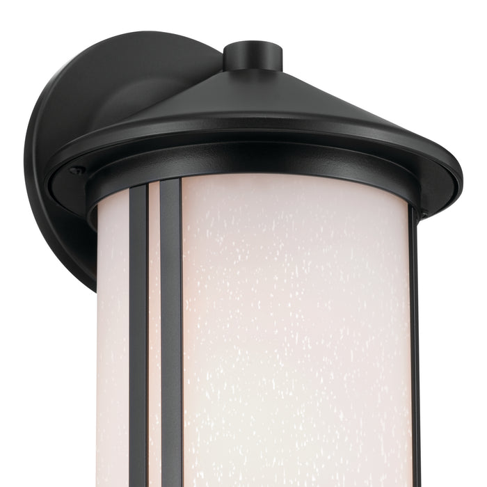 Myhouse Lighting Kichler - 59099BK - One Light Outdoor Wall Mount - Lombard - Black