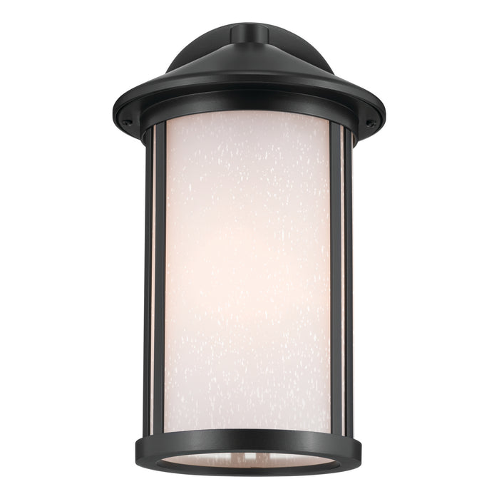 Myhouse Lighting Kichler - 59099BK - One Light Outdoor Wall Mount - Lombard - Black