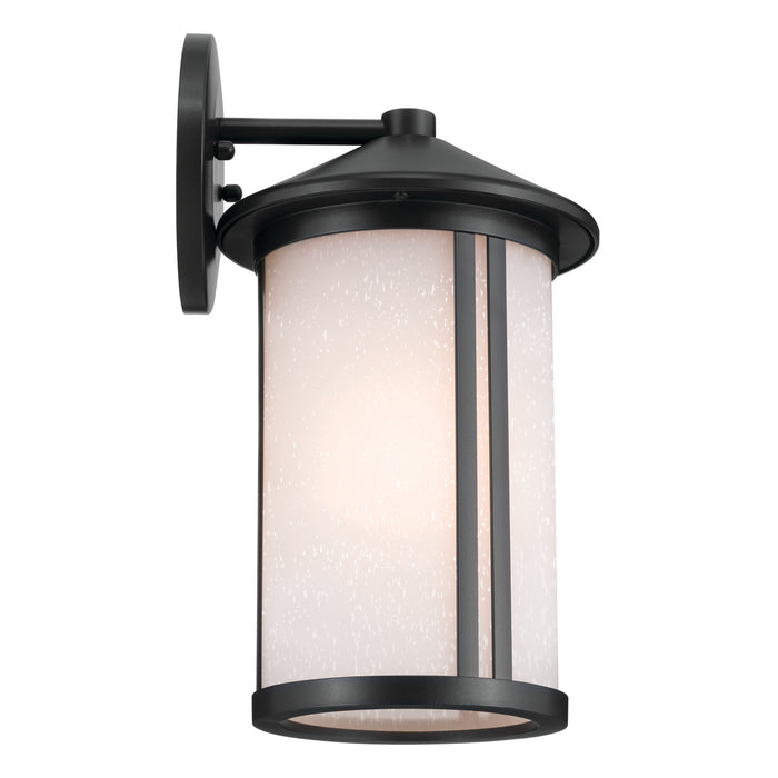 Myhouse Lighting Kichler - 59099BK - One Light Outdoor Wall Mount - Lombard - Black