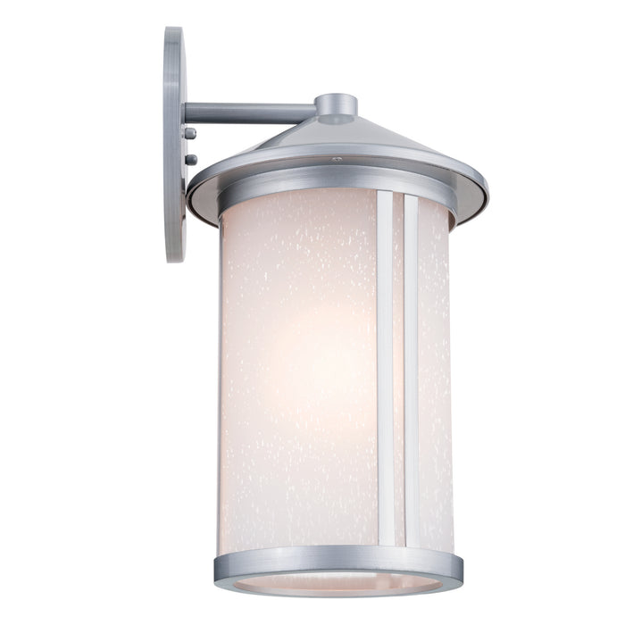 Myhouse Lighting Kichler - 59100BA - One Light Outdoor Wall Mount - Lombard - Brushed Aluminum