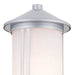 Myhouse Lighting Kichler - 59101BA - One Light Outdoor Post Lantern - Lombard - Brushed Aluminum