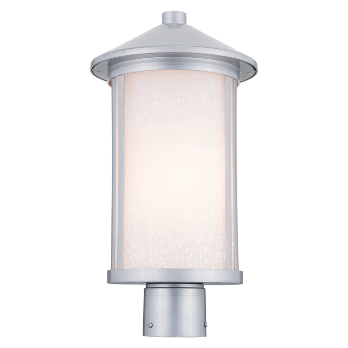 Myhouse Lighting Kichler - 59101BA - One Light Outdoor Post Lantern - Lombard - Brushed Aluminum