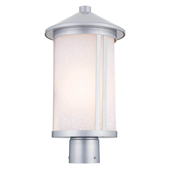 Myhouse Lighting Kichler - 59101BA - One Light Outdoor Post Lantern - Lombard - Brushed Aluminum