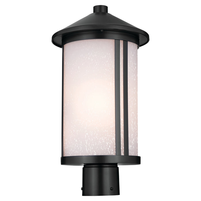 Myhouse Lighting Kichler - 59101BK - One Light Outdoor Post Lantern - Lombard - Black