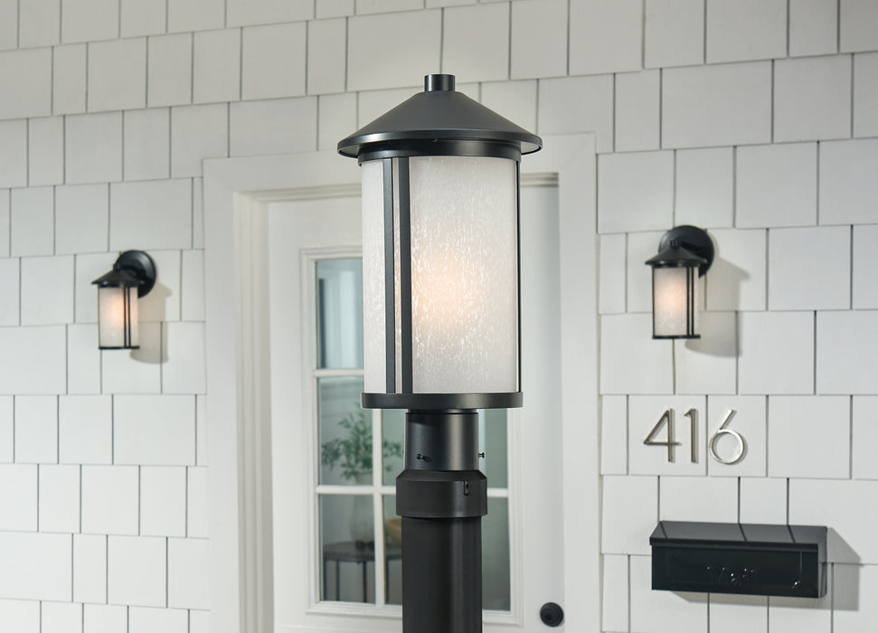 Myhouse Lighting Kichler - 59101BK - One Light Outdoor Post Lantern - Lombard - Black