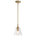 Myhouse Lighting Nuvo Lighting - 60-7410 - One Light Pendant - Dover - Vintage Brass