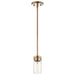 Myhouse Lighting Nuvo Lighting - 60-7529 - One Light Mini Pendant - Intersection - Burnished Brass