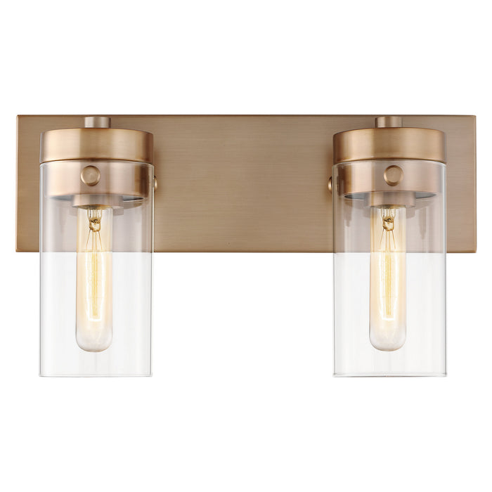 Myhouse Lighting Nuvo Lighting - 60-7532 - Two Light Vanity - Intersection - Burnished Brass