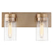 Myhouse Lighting Nuvo Lighting - 60-7532 - Two Light Vanity - Intersection - Burnished Brass