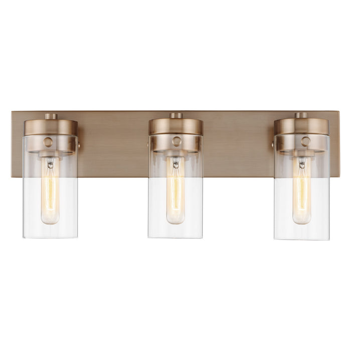 Myhouse Lighting Nuvo Lighting - 60-7533 - Three Light Vanity - Intersection - Burnished Brass