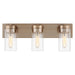 Myhouse Lighting Nuvo Lighting - 60-7533 - Three Light Vanity - Intersection - Burnished Brass