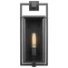 Myhouse Lighting Nuvo Lighting - 60-7544 - One Light Wall Lantern - Exhibit - Matte Black