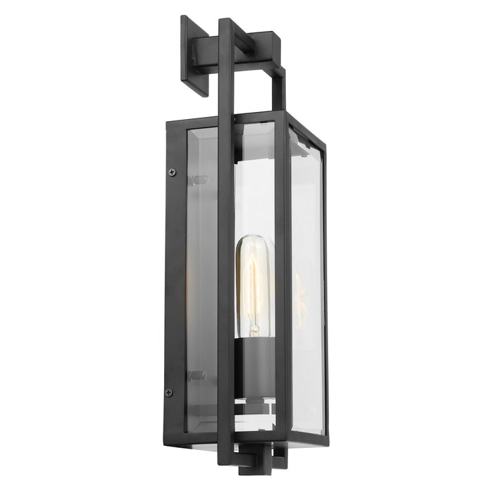 Myhouse Lighting Nuvo Lighting - 60-7544 - One Light Wall Lantern - Exhibit - Matte Black