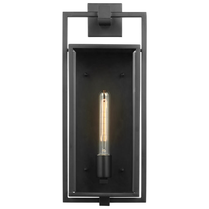 Myhouse Lighting Nuvo Lighting - 60-7545 - One Light Wall Lantern - Exhibit - Matte Black