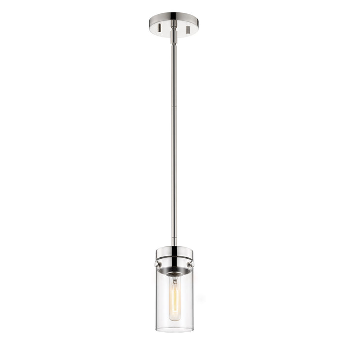 Myhouse Lighting Nuvo Lighting - 60-7629 - One Light Mini Pendant - Intersection - Polished Nickel