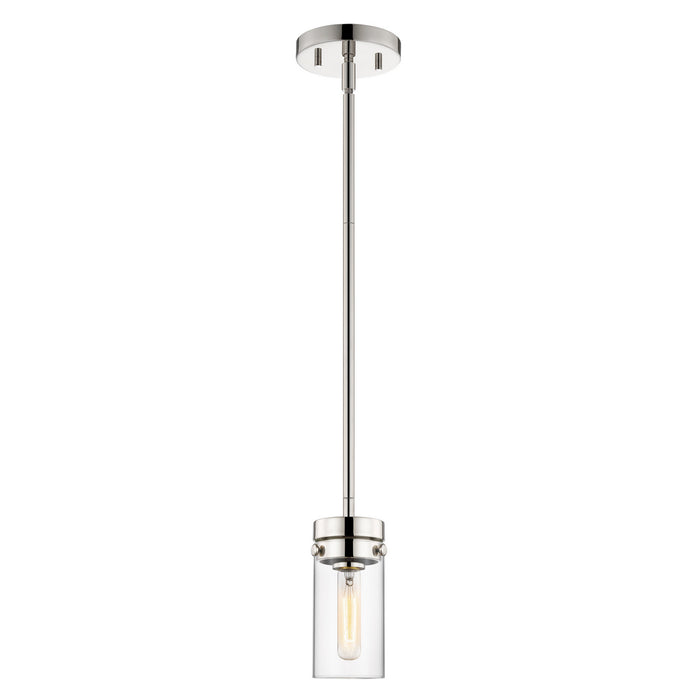 Myhouse Lighting Nuvo Lighting - 60-7629 - One Light Mini Pendant - Intersection - Polished Nickel