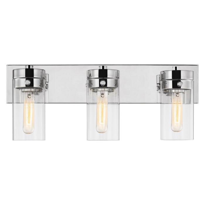 Myhouse Lighting Nuvo Lighting - 60-7633 - Three Light Vanity - Intersection - Polished Nickel