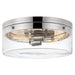 Myhouse Lighting Nuvo Lighting - 60-7636 - Two Light Flush Mount - Intersection - Polished Nickel