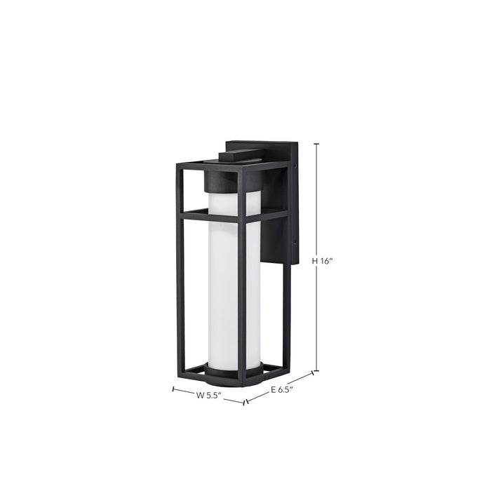 Myhouse Lighting Nuvo Lighting - 62-1611 - LED Wall Lantern - Ledges - Matte Black