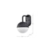 Myhouse Lighting Nuvo Lighting - 62-1615 - LED Wall Lantern - Atmosphere - Matte Black