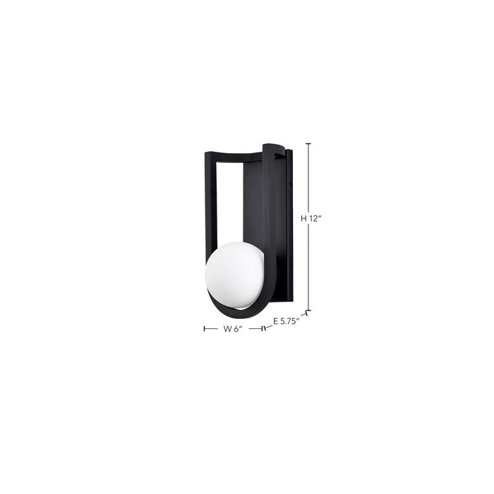 Myhouse Lighting Nuvo Lighting - 62-1619 - LED Wall Lantern - Cradle - Matte Black