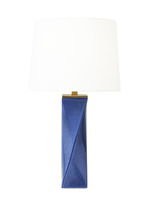 Myhouse Lighting Visual Comfort Studio - CT1211FRB1 - One Light Table Lamp - Lagos - Frosted Blue