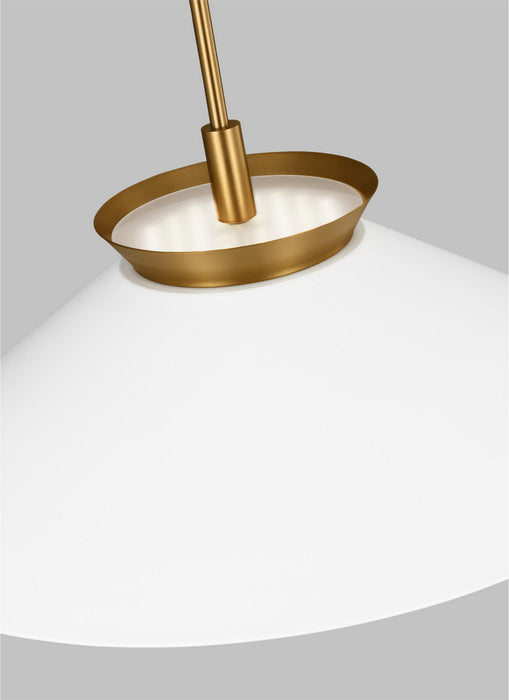 Myhouse Lighting Visual Comfort Studio - CP1331BBS - LED Pendant - Ultra Light - Burnished Brass