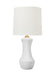 Myhouse Lighting Visual Comfort Studio - HT1021MWC1 - One Light Table Lamp - Bone - Matte White Ceramic