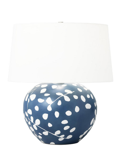 Myhouse Lighting Visual Comfort Studio - HT1011WLSMNB1 - One Light Table Lamp - Nan - Semi Matte Navy Blue