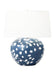 Myhouse Lighting Visual Comfort Studio - HT1011WLSMNB1 - One Light Table Lamp - Nan - Semi Matte Navy Blue