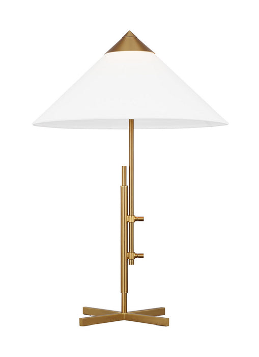 Myhouse Lighting Visual Comfort Studio - KT1281BBS1 - One Light Table Lamp - Franklin - Burnished Brass