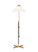 Myhouse Lighting Visual Comfort Studio - KT1291BBSBNZ1 - One Light Floor Lamp - Franklin - Burnished Brass and Deep Bronze