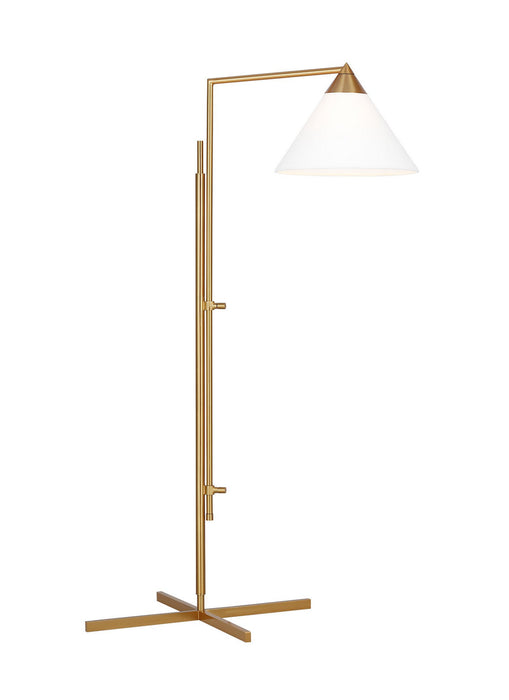 Myhouse Lighting Visual Comfort Studio - KT1301BBS1 - One Light Floor Lamp - Franklin - Burnished Brass