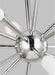 Myhouse Lighting Visual Comfort Studio - KSC10518PNGW - 18 Light Chandelier - Monroe - Polished Nickel