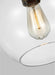 Myhouse Lighting Visual Comfort Studio - KSP1061BBSGW - One Light Pendant - Monroe - Burnished Brass
