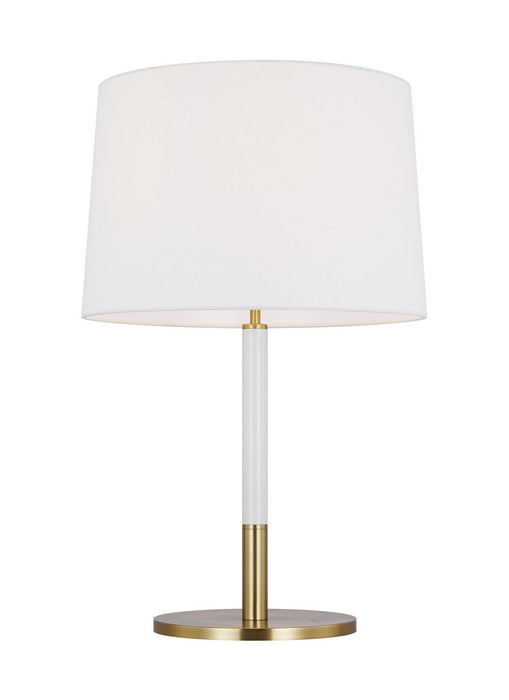 Myhouse Lighting Visual Comfort Studio - KST1041BBSGW1 - One Light Table Lamp - Monroe - Burnished Brass