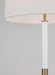 Myhouse Lighting Visual Comfort Studio - KST1041BBSGW1 - One Light Table Lamp - Monroe - Burnished Brass